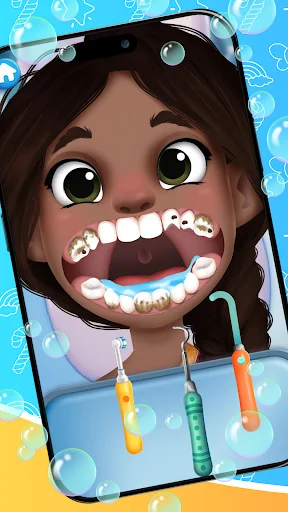 Gameplay screenshot 3 from Dentist games - Educational game