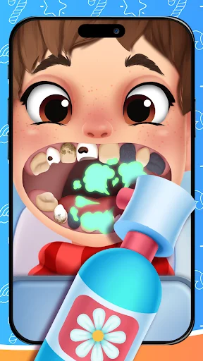 Gameplay screenshot 4 from Dentist games - Educational game